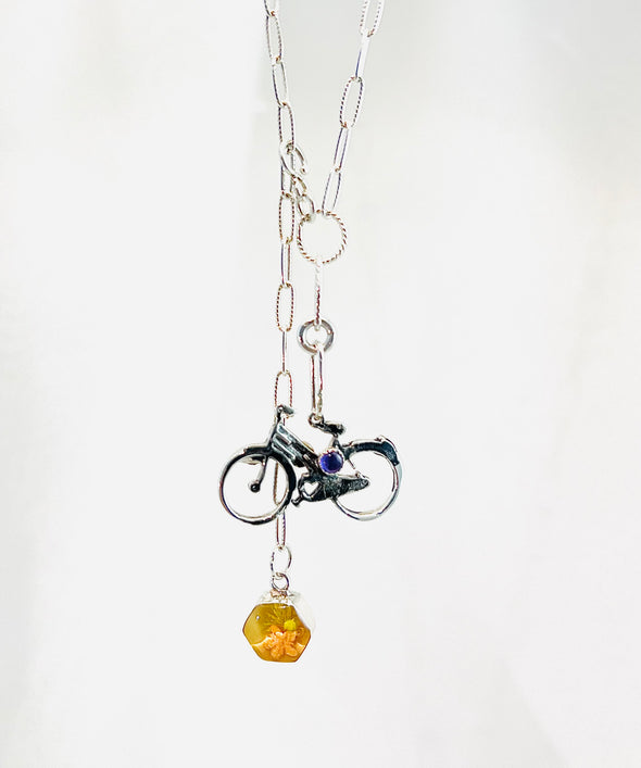 Ride with me necklace 🚲