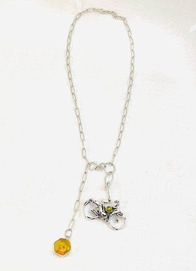 Ride with me necklace 🚲