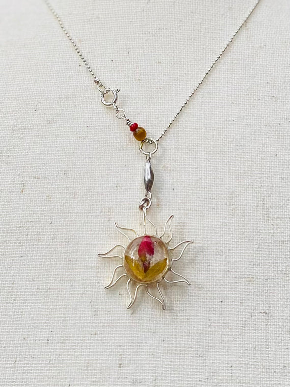 Una Rosa para Ti! Sterling Silver pendant.