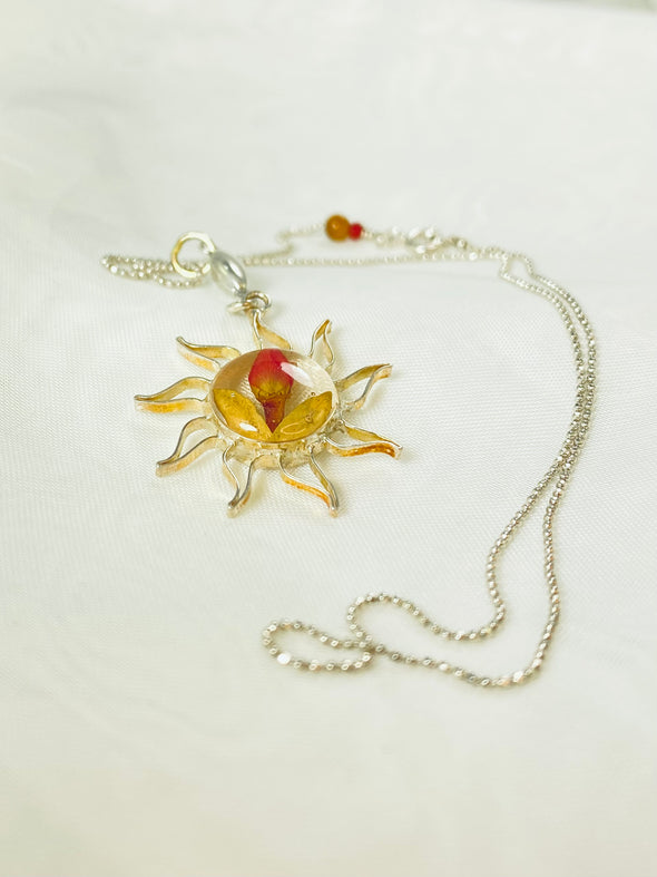 Una Rosa para Ti! Sterling Silver pendant.