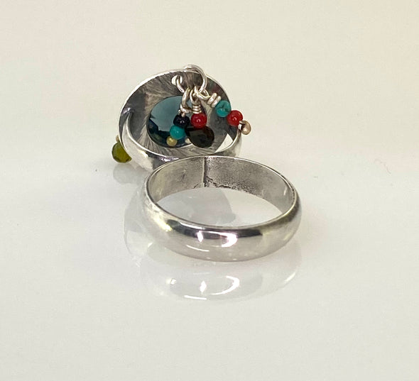 Topacio Azul Ring