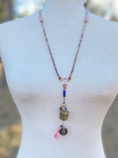 Heart Healing Mala: Miniature Prayer Beads 📿 Rosarios.