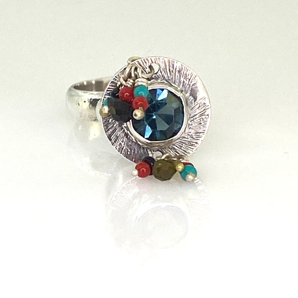 Topacio Azul Ring