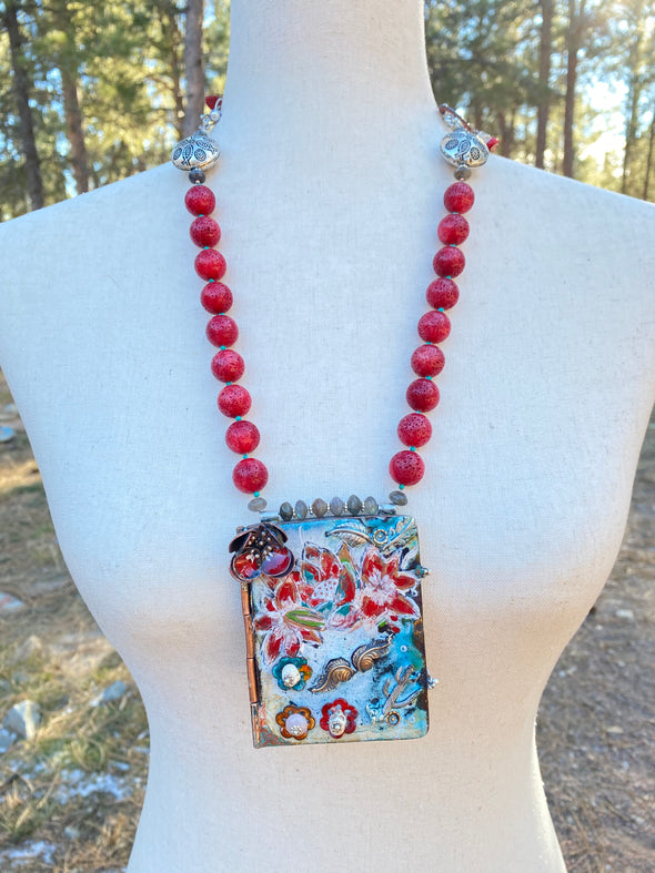 Not your Regular Frida Kahlo Locket Necklace!