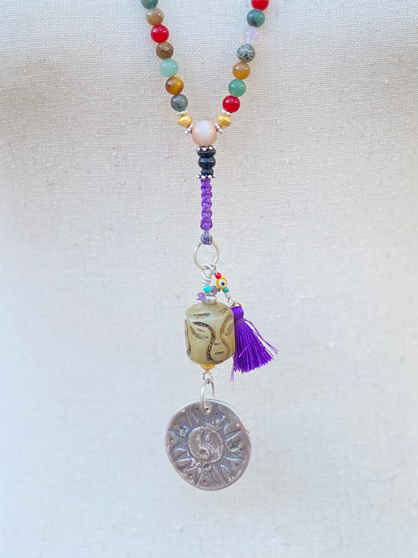 Om Mani Padme Hum Mala. Prayer Beads. Rosario 📿